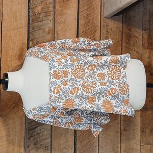 Rachel Zoe L boho floral top